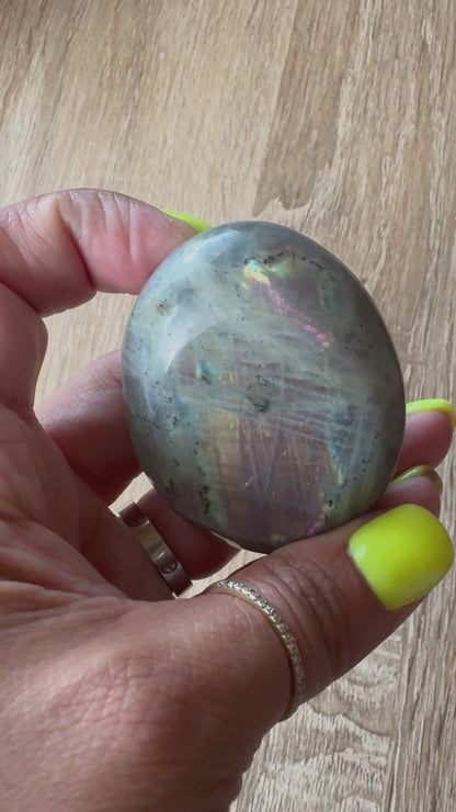 Labradorite Palm Stones